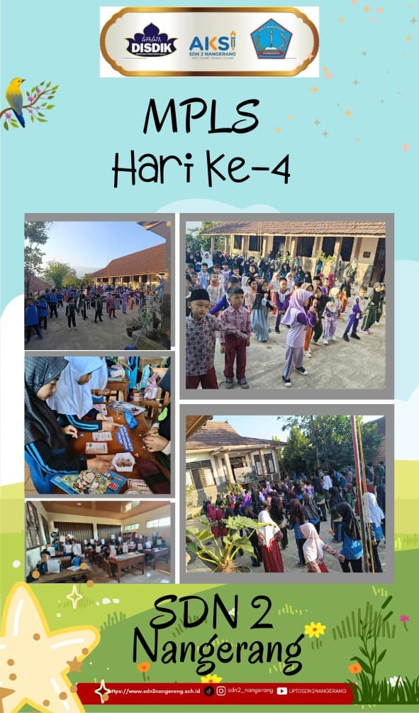 SDN 2 Nangerang Sukses Gelar Kegiatan MPLS Hari Keempat: Senam Anak Indonesia Hebat dan Game Edukatif Meriahkan Aula Sekolah
